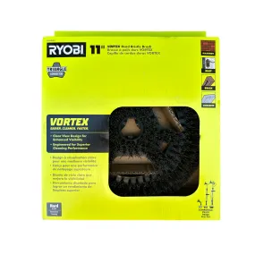 11 in. VORTEX Hard Bristle Brush for RYOBI P4500 and P4510 Scrubber Tools