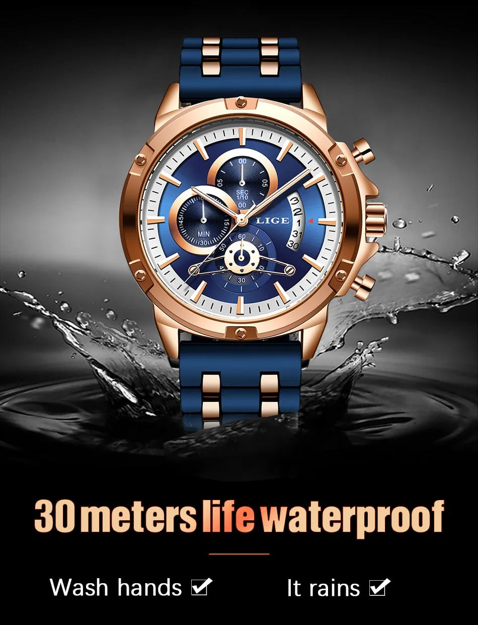 2020 New Waterproof Mens Watches Top