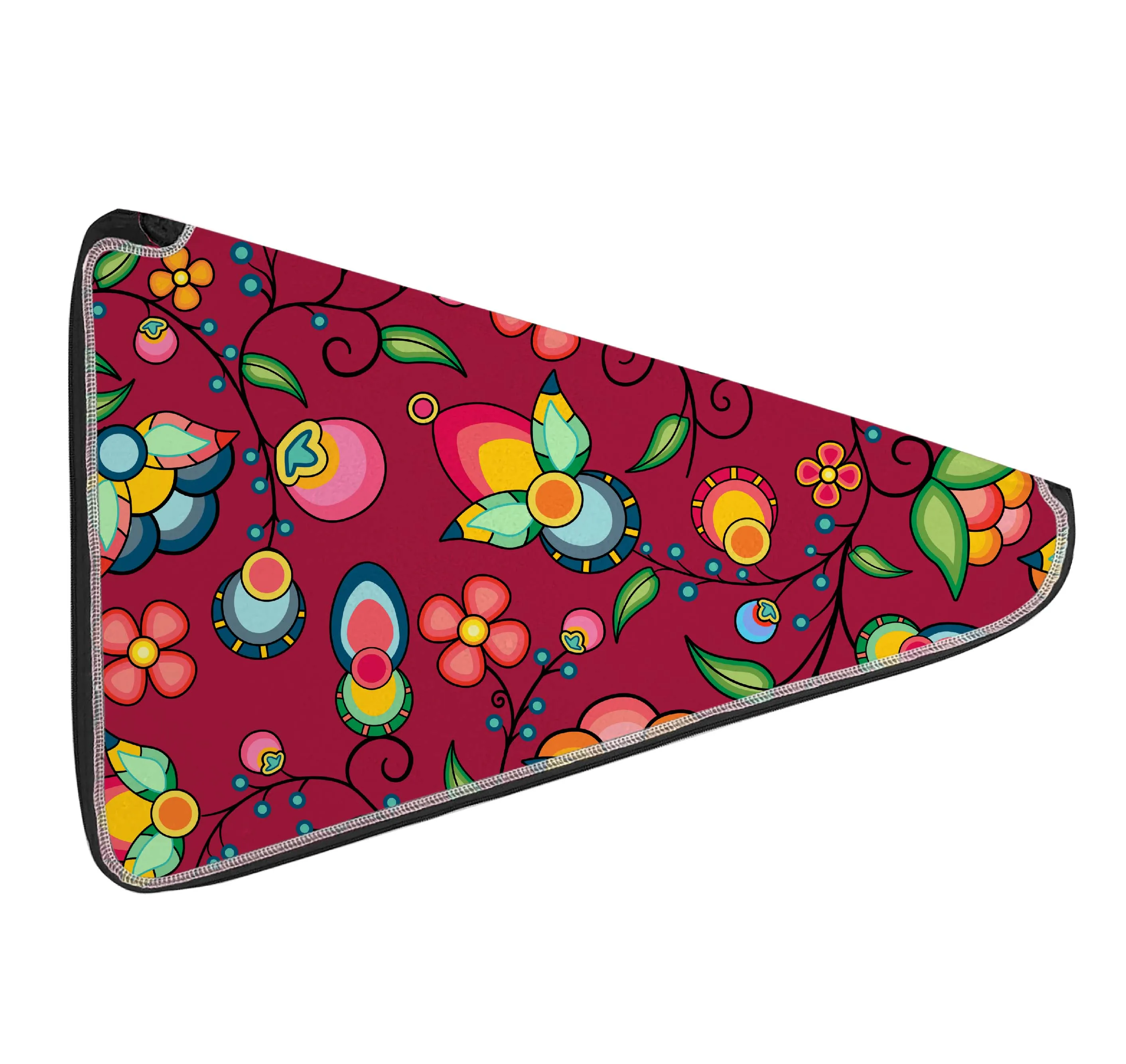 27 Inch Fan Case - Floral Bounty Magenta