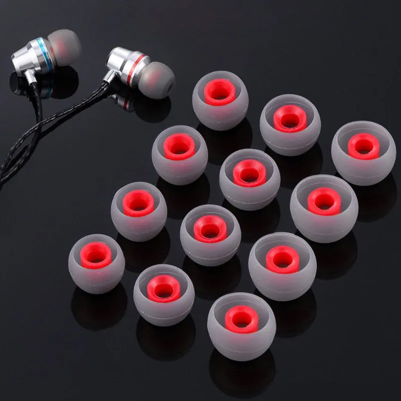 3/1 Pairs Ear Pads For Headphones Earphone Tips Silicone Ear Tips