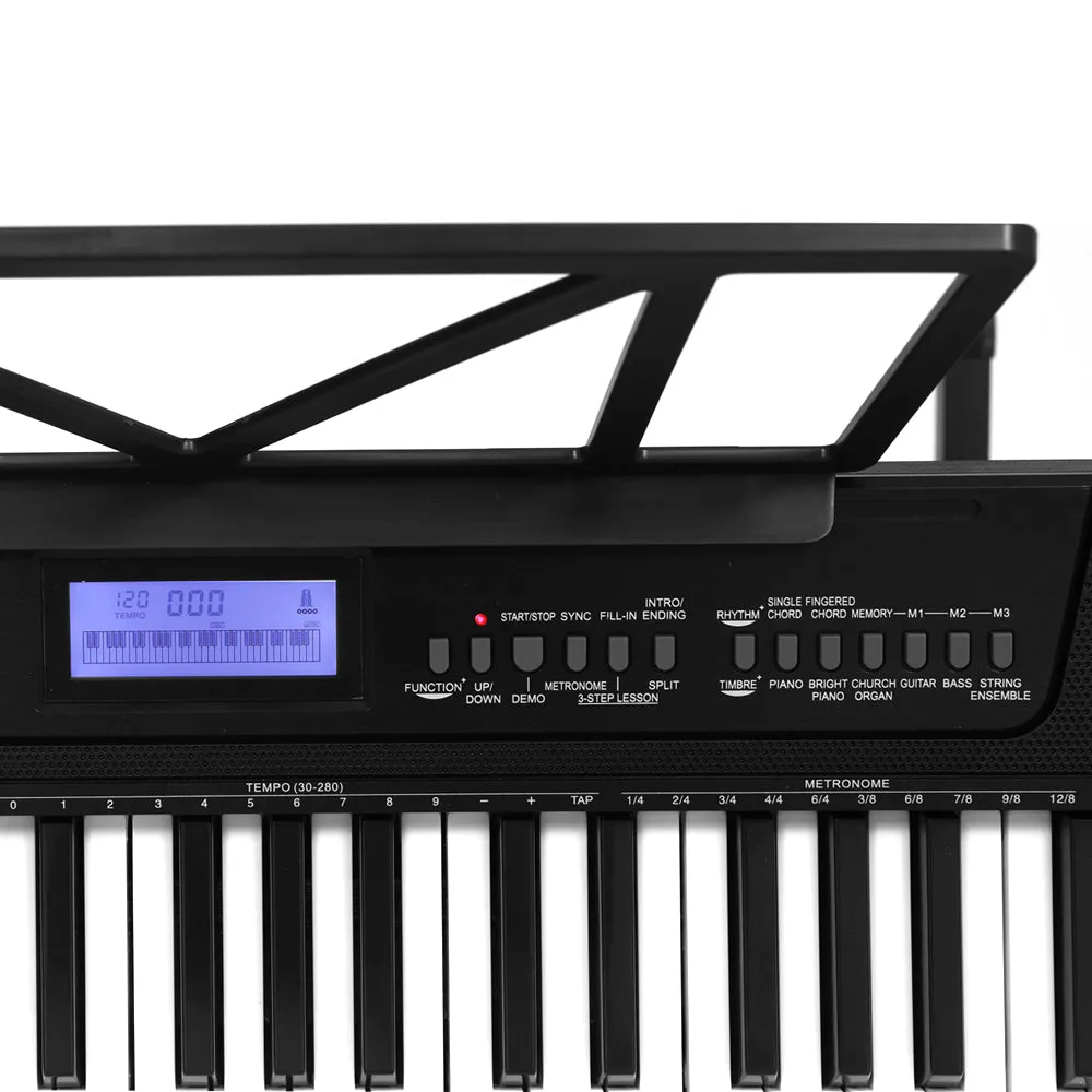 61-Key Touch-Sensitive Electric Piano Keyboard Set, Alpha