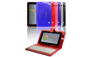 7-Inch Tablet PC with Capacitive Touch Screen and Dual Cameras