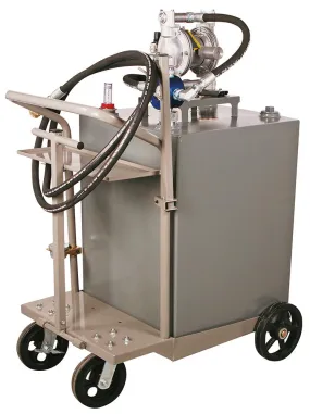 75 Gallon Cart for Two Way Oil Transfer, w/ 3/4" DD Pump EA