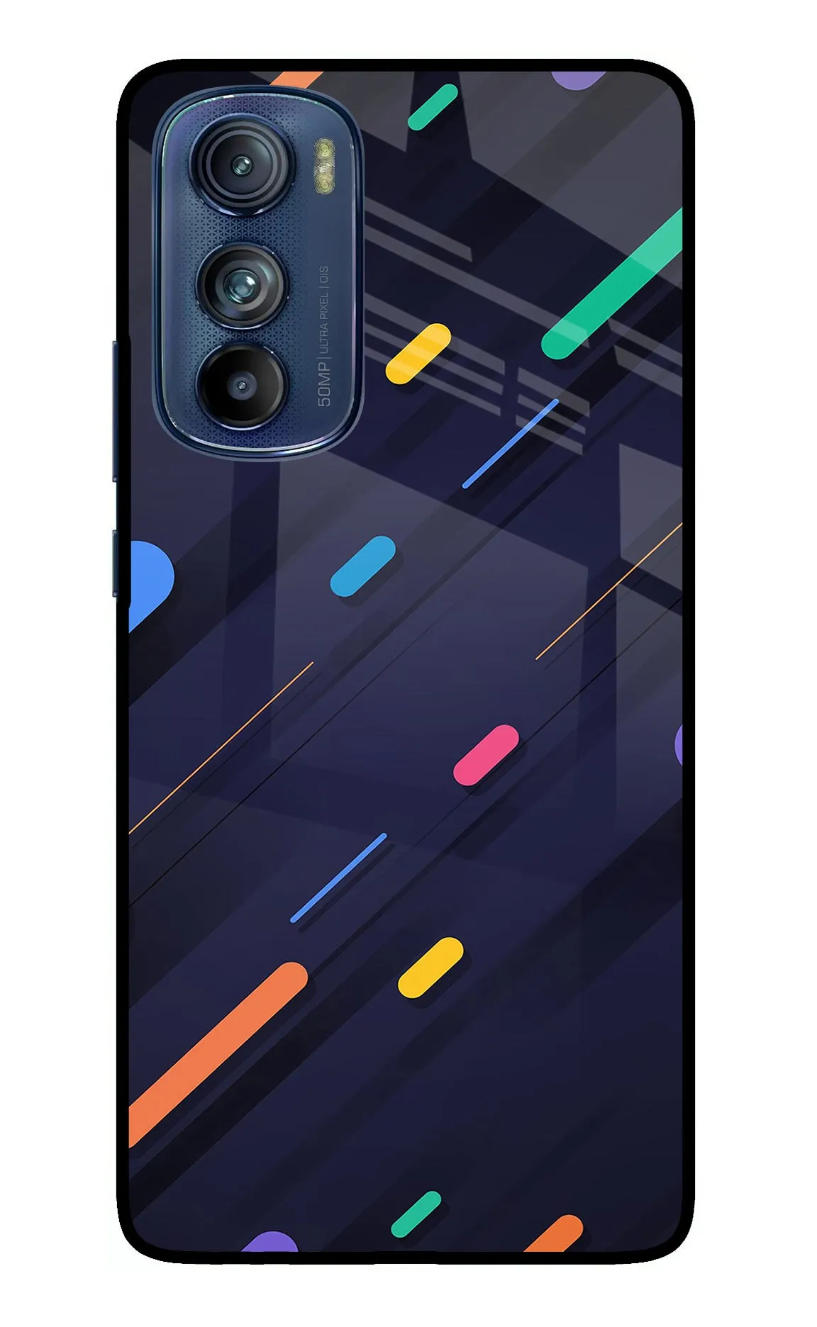 Abstract Design Moto Edge 30 Back Cover