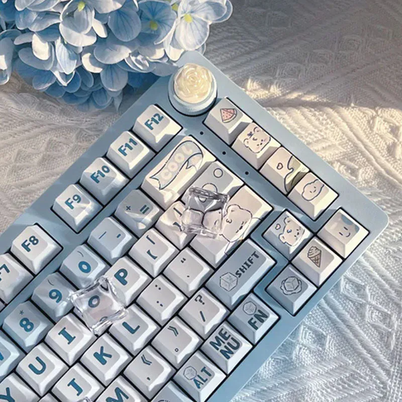 ACGAM Ice Bear Keycap Set Cherry Profile 137 Keys