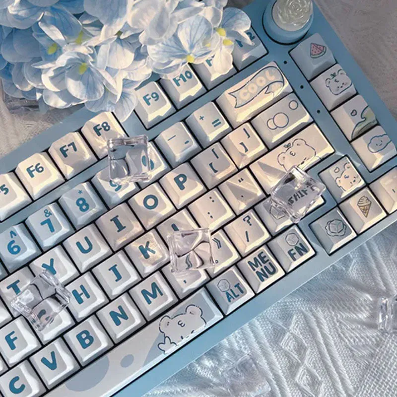 ACGAM Ice Bear Keycap Set Cherry Profile 137 Keys