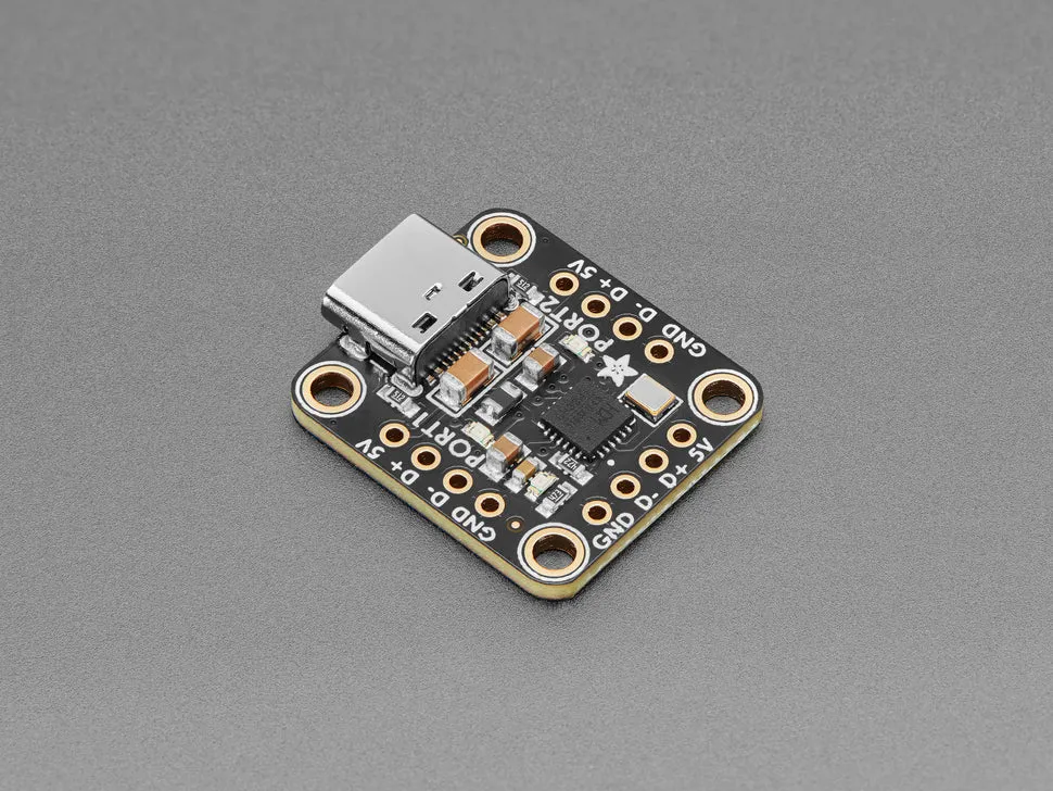 Adafruit CH334F Mini 2-Port USB Hub Breakout