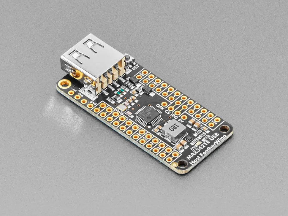 Adafruit USB Host FeatherWing with MAX3421E