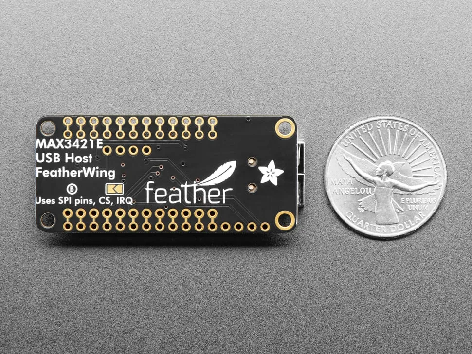 Adafruit USB Host FeatherWing with MAX3421E