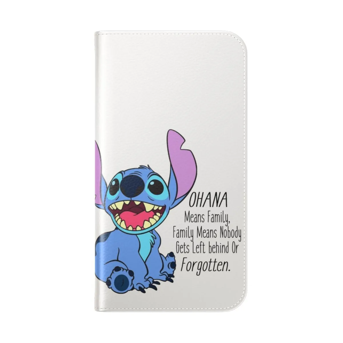 Adorable Lilo and Stitch-Inspired Flip Cover Phone Case