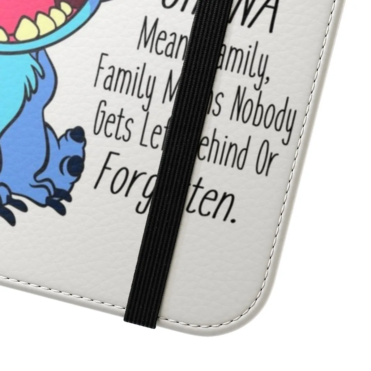 Adorable Lilo and Stitch-Inspired Flip Cover Phone Case