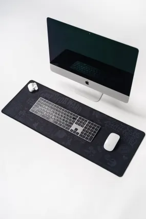 AFWD Computer Desk Mat - Black