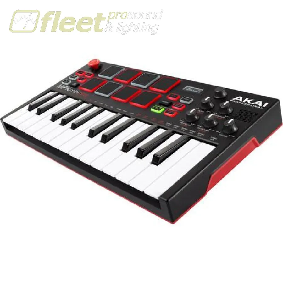 Akai MPK MINI PLAY Compact Keyboard and Pad Controller with Integrated Sound Module