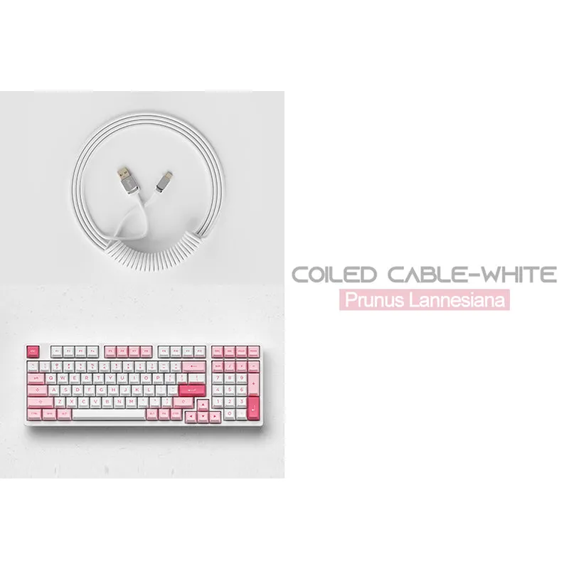 Akko Coiled Cable White