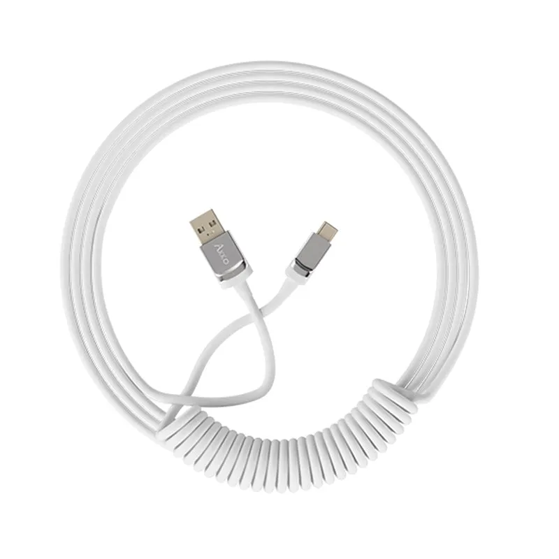 Akko Coiled Cable White