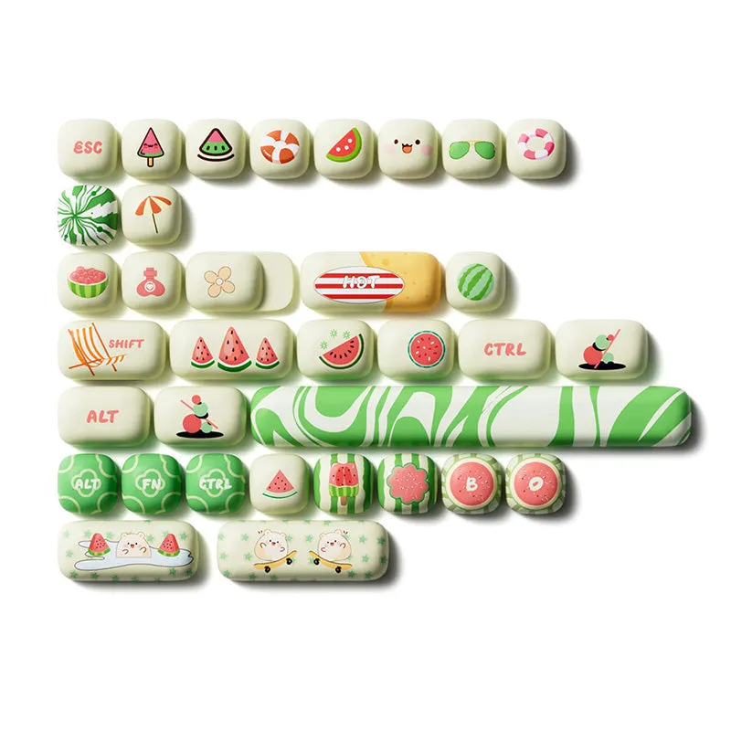 Akko Watermelon MOG Profile Keycaps Set 138 Keys