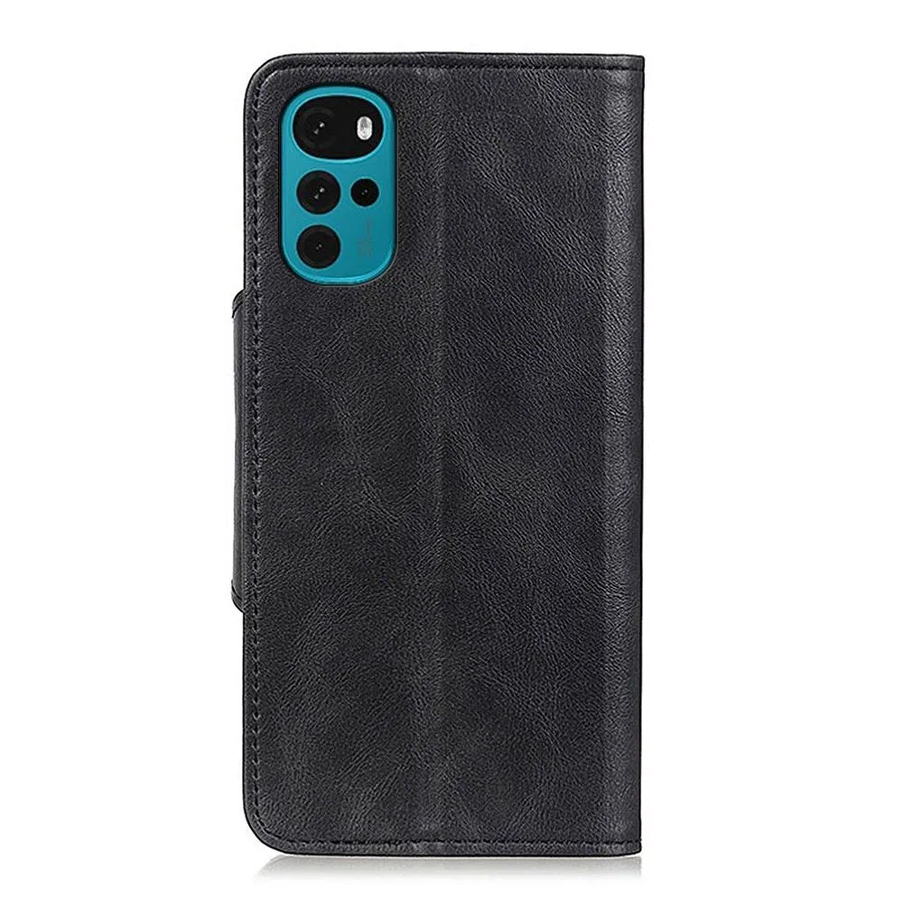 Alpha Motorola Moto G22 flip case - Black