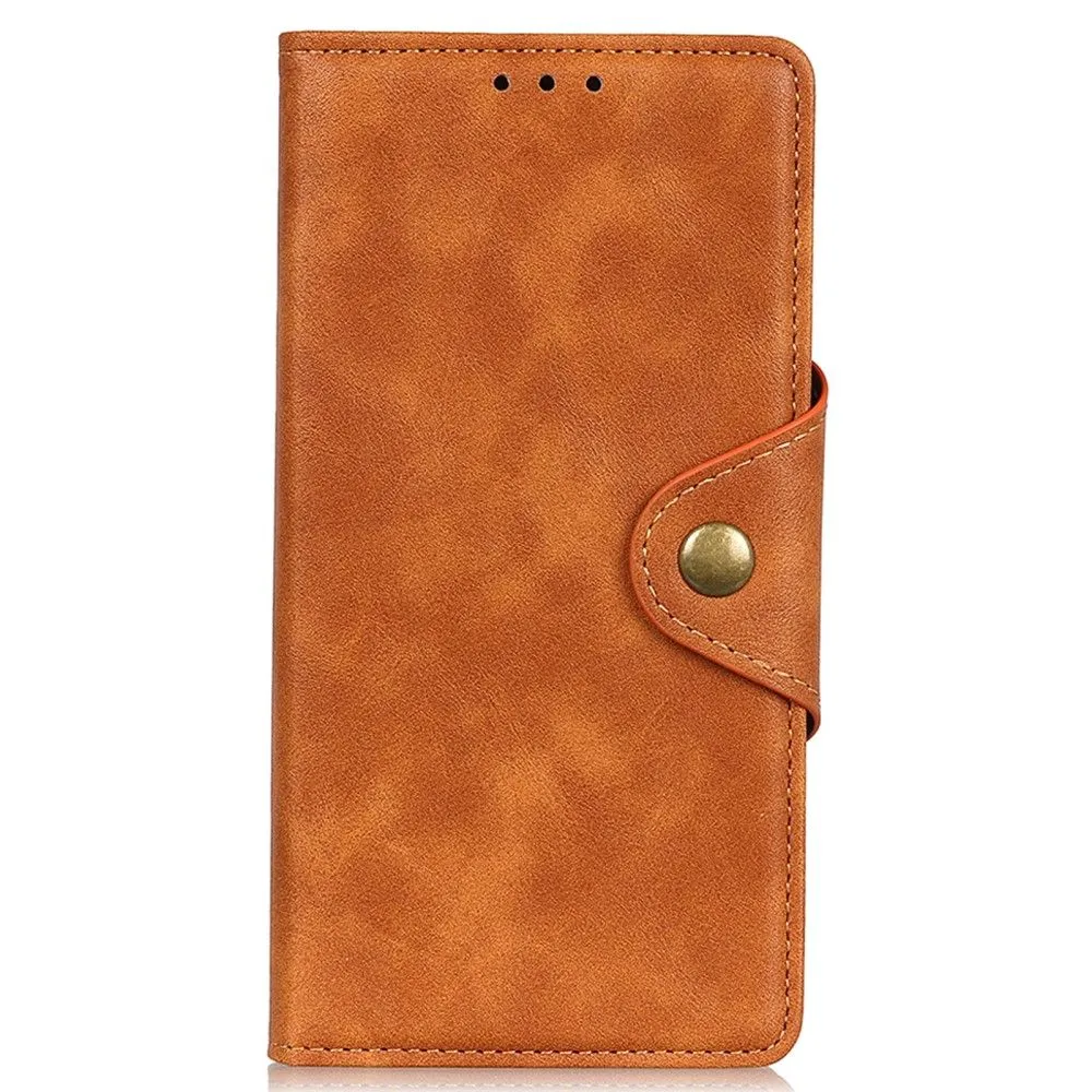 Alpha Samsung Galaxy M52 5G flip case - Brown