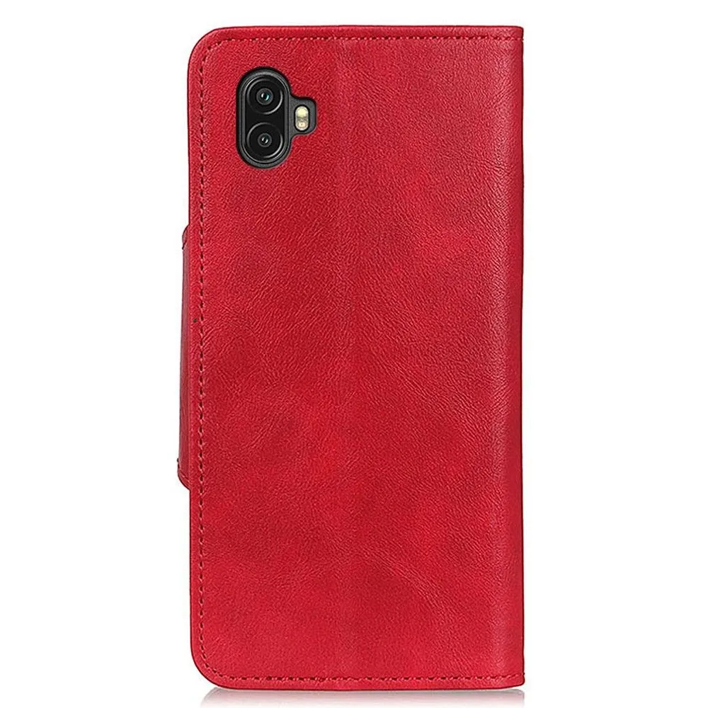 Alpha Samsung Galaxy Xcover 2 Pro flip case - Red