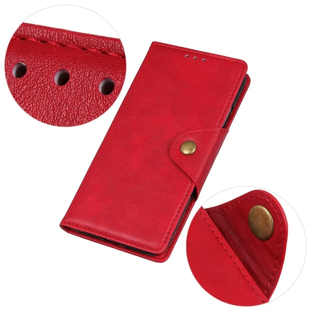 Alpha Xiaomi Redmi K50 / K50 Pro flip case - Red