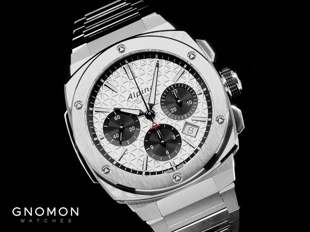 Alpiner Extreme Chronograph Automatic Silver - Bracelet Ref. AL-730SB4AE6B