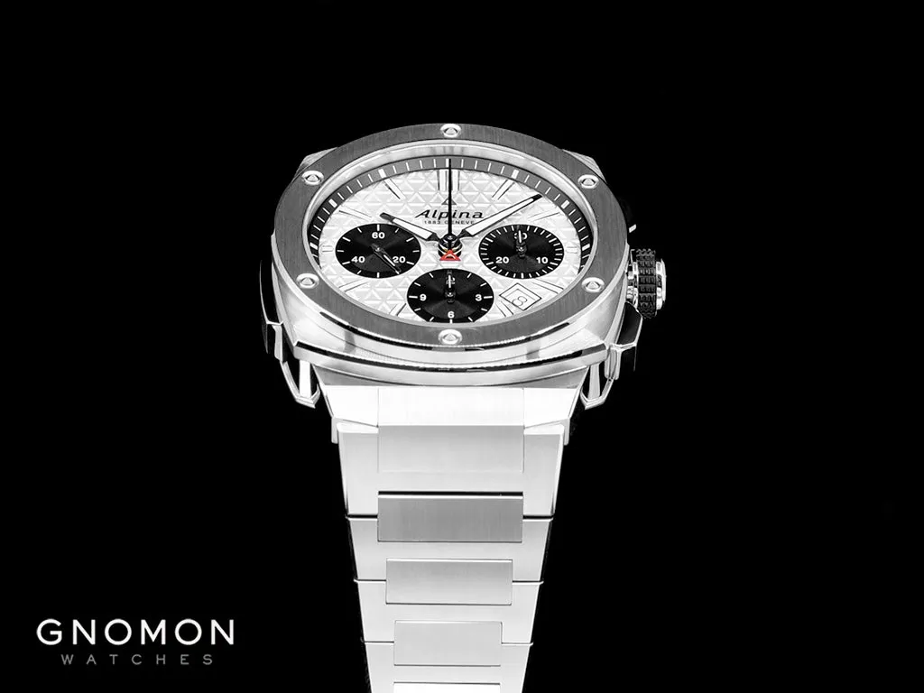 Alpiner Extreme Chronograph Automatic Silver - Bracelet Ref. AL-730SB4AE6B