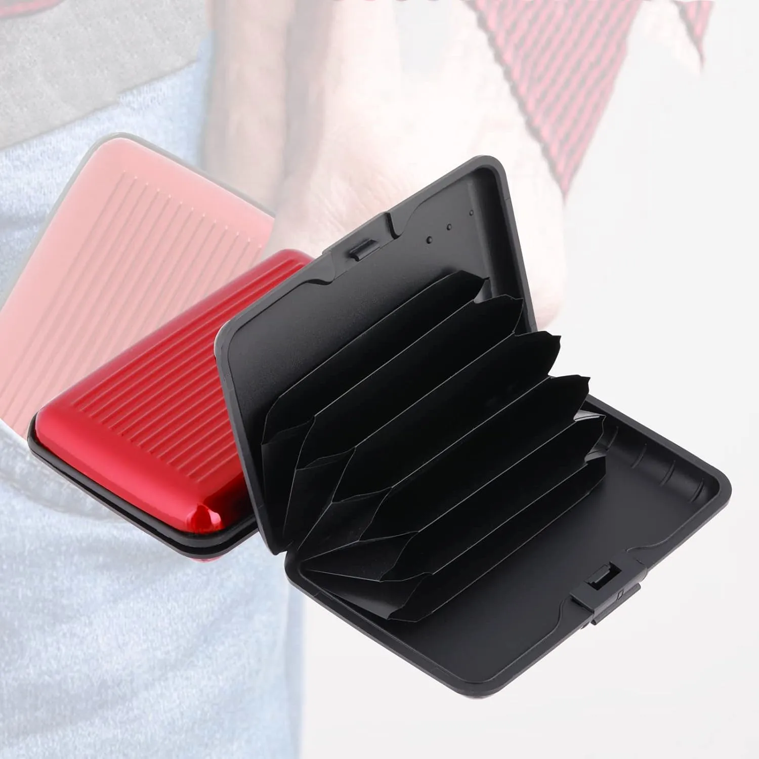 Aluminium cardholder Waterproof Card Case (1 Pc)