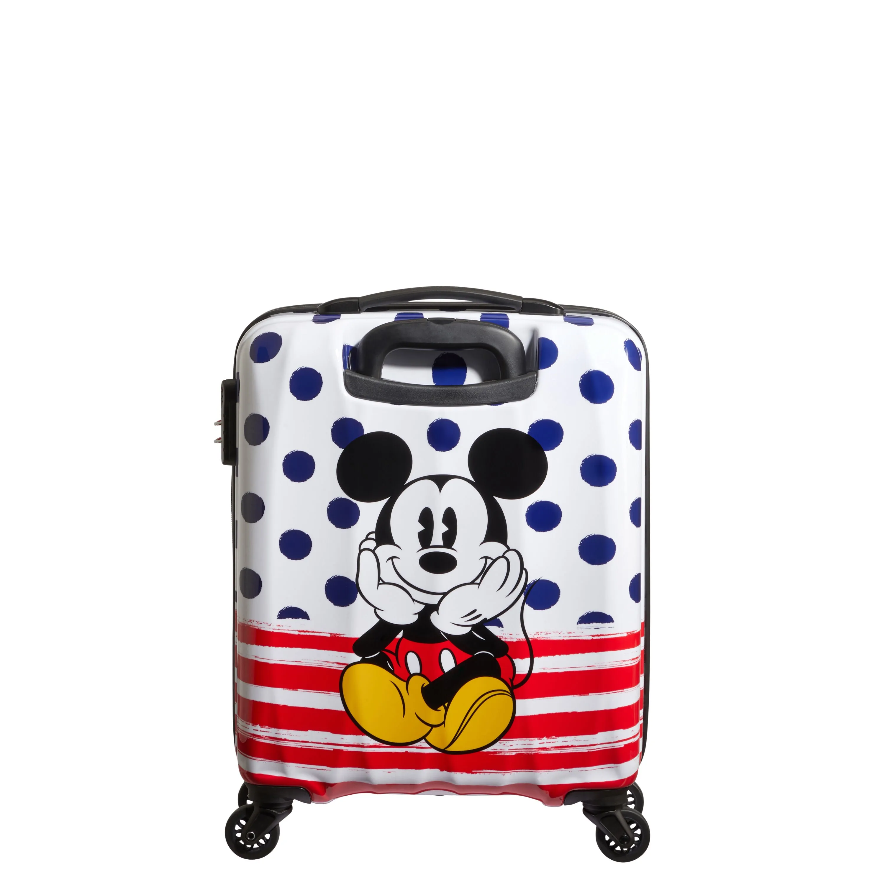 American Tourister Mickey Blue Dots Disney Legends Spinner Carry-On