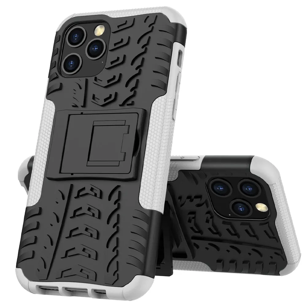 Anti-knock Heavy Duty Armor Silicone Phone Bumper Case For Cover iPhone 12 Mini Case 11 Pro Max SE 2020 SE2 6 6S 7 8 Plus XR XS