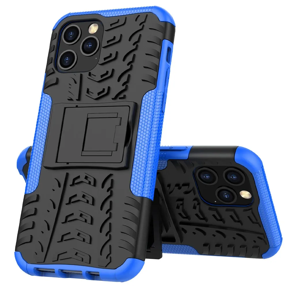 Anti-knock Heavy Duty Armor Silicone Phone Bumper Case For Cover iPhone 12 Mini Case 11 Pro Max SE 2020 SE2 6 6S 7 8 Plus XR XS