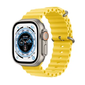 Apple Watch Ultra GPS   Cellular, 49mm Titanium Case with Yellow Ocean Band