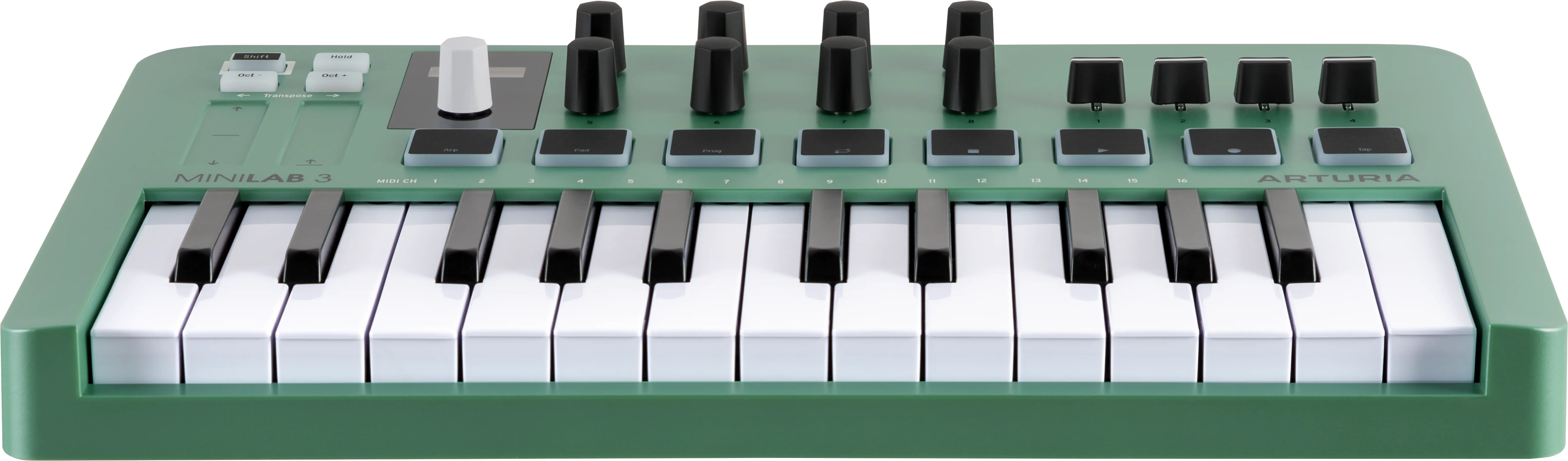 Arturia MINILAB 3 Limited Edition Compact MIDI Controller (Mint Green)