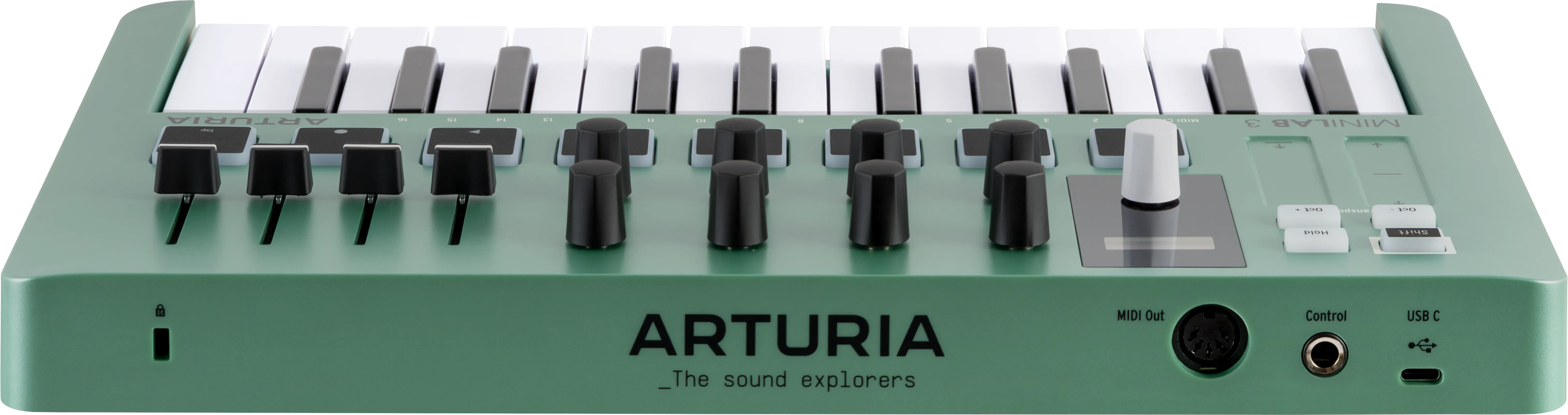 Arturia MINILAB 3 Limited Edition Compact MIDI Controller (Mint Green)