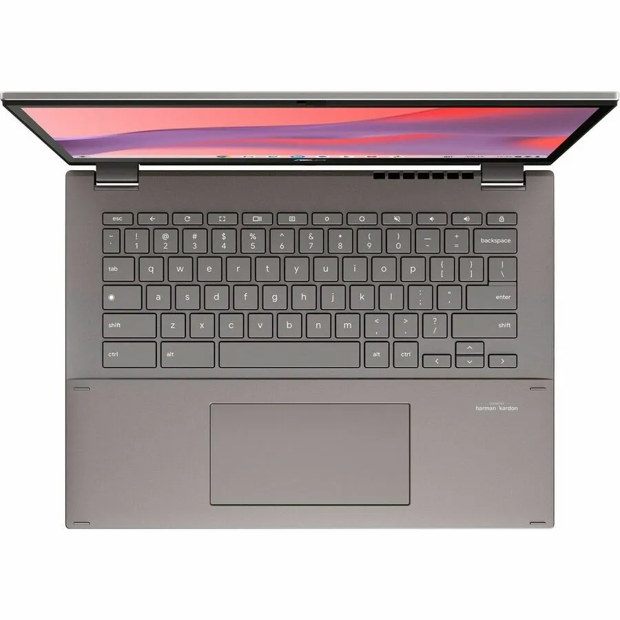 Asus Chromebook Vibe CX34 Flip CX3401 CX3401FBA-YZ388T-S 14" Touchscreen Convertible 2 in 1 Chromebook - WUXGA - Intel Core i3 12th Gen i3-1215U - 8 GB - 128 GB SSD - Zinc