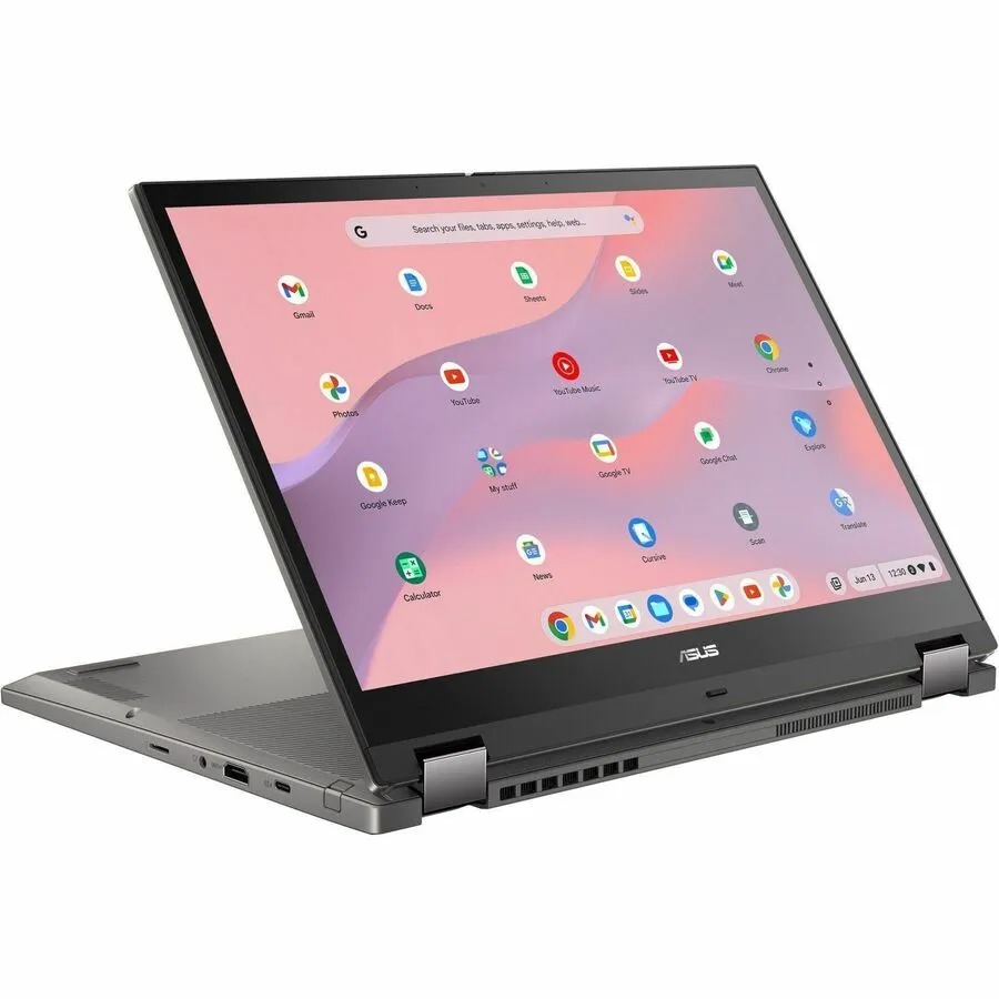 Asus Chromebook Vibe CX34 Flip CX3401 CX3401FBA-YZ388T-S 14" Touchscreen Convertible 2 in 1 Chromebook - WUXGA - Intel Core i3 12th Gen i3-1215U - 8 GB - 128 GB SSD - Zinc