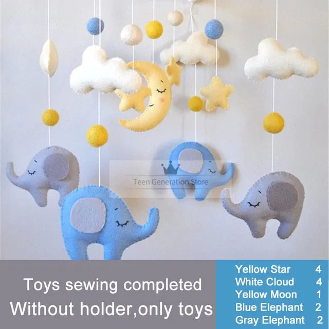 Baby Mobile Rattle Crib Toys