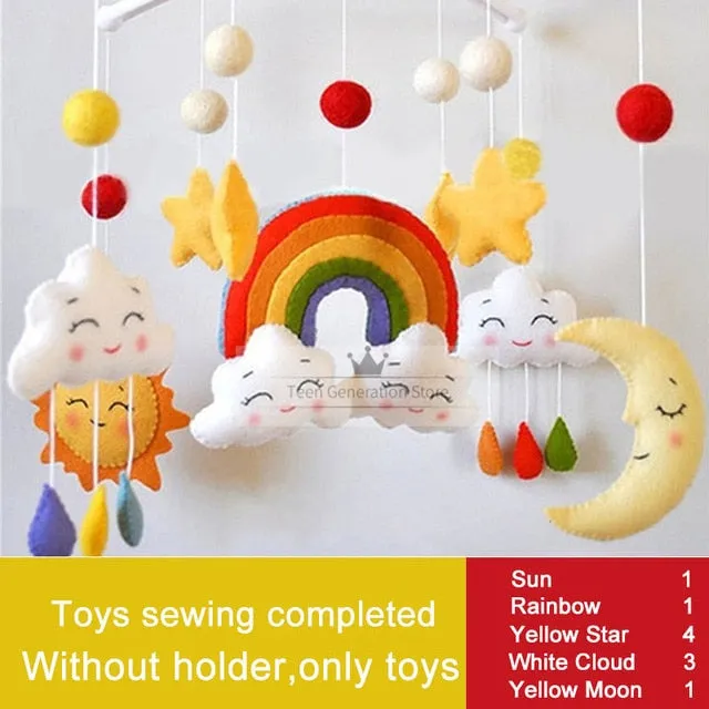 Baby Mobile Rattle Crib Toys