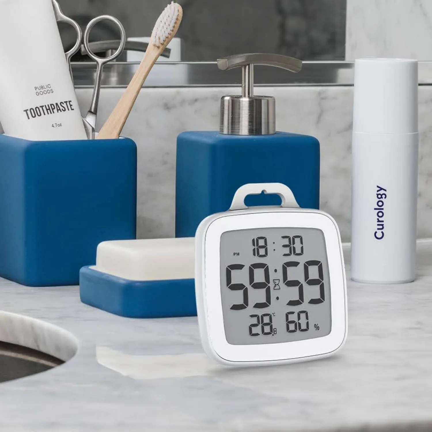 BALDR Digital Shower Clock with Timer