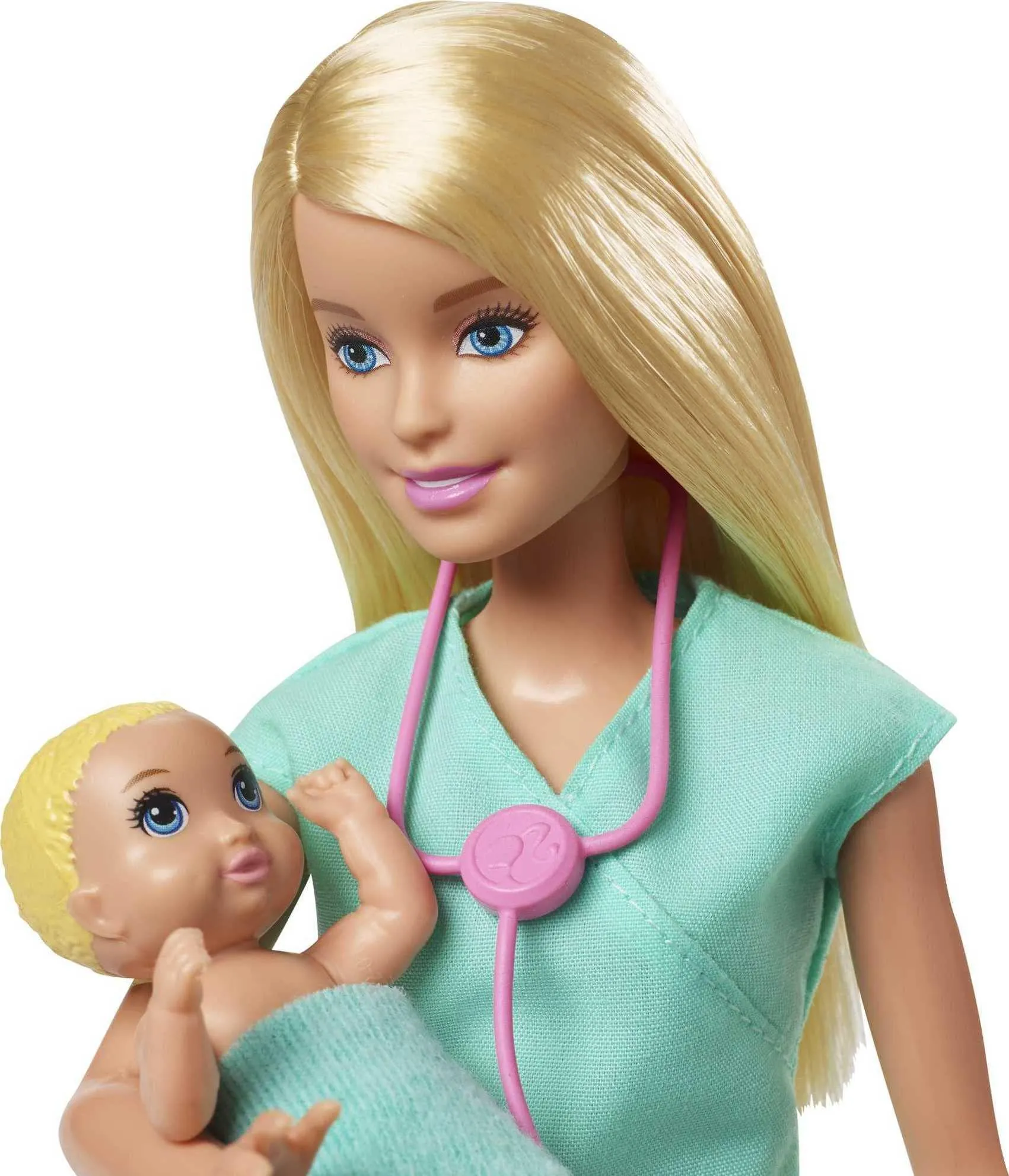 Barbie Baby Doctor Playset with Blonde Doll