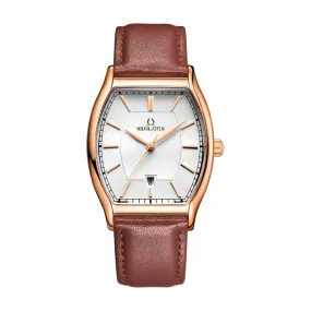 Barista 3 Hands Date Quartz Leather Men Watch W06-02824-008