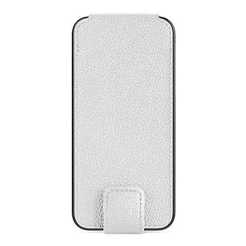 Belkin White PU Leather Folio with Snap Closure for iPhone 5 5S SE F8W100vfC03