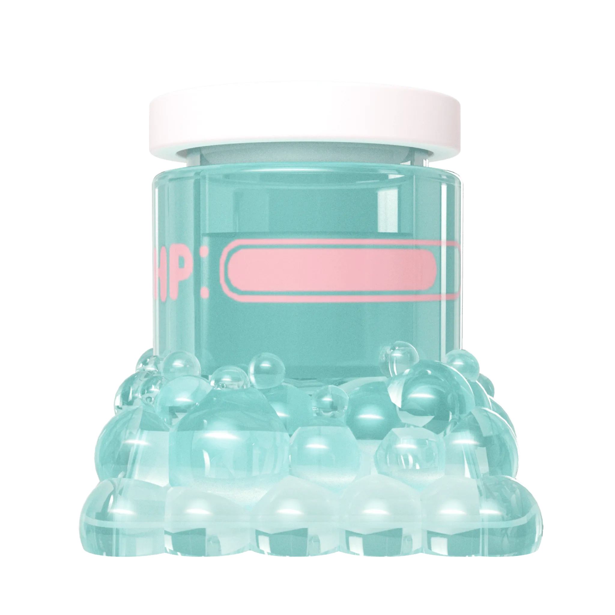 Belle Delphine Bathwater Bottle Keycap