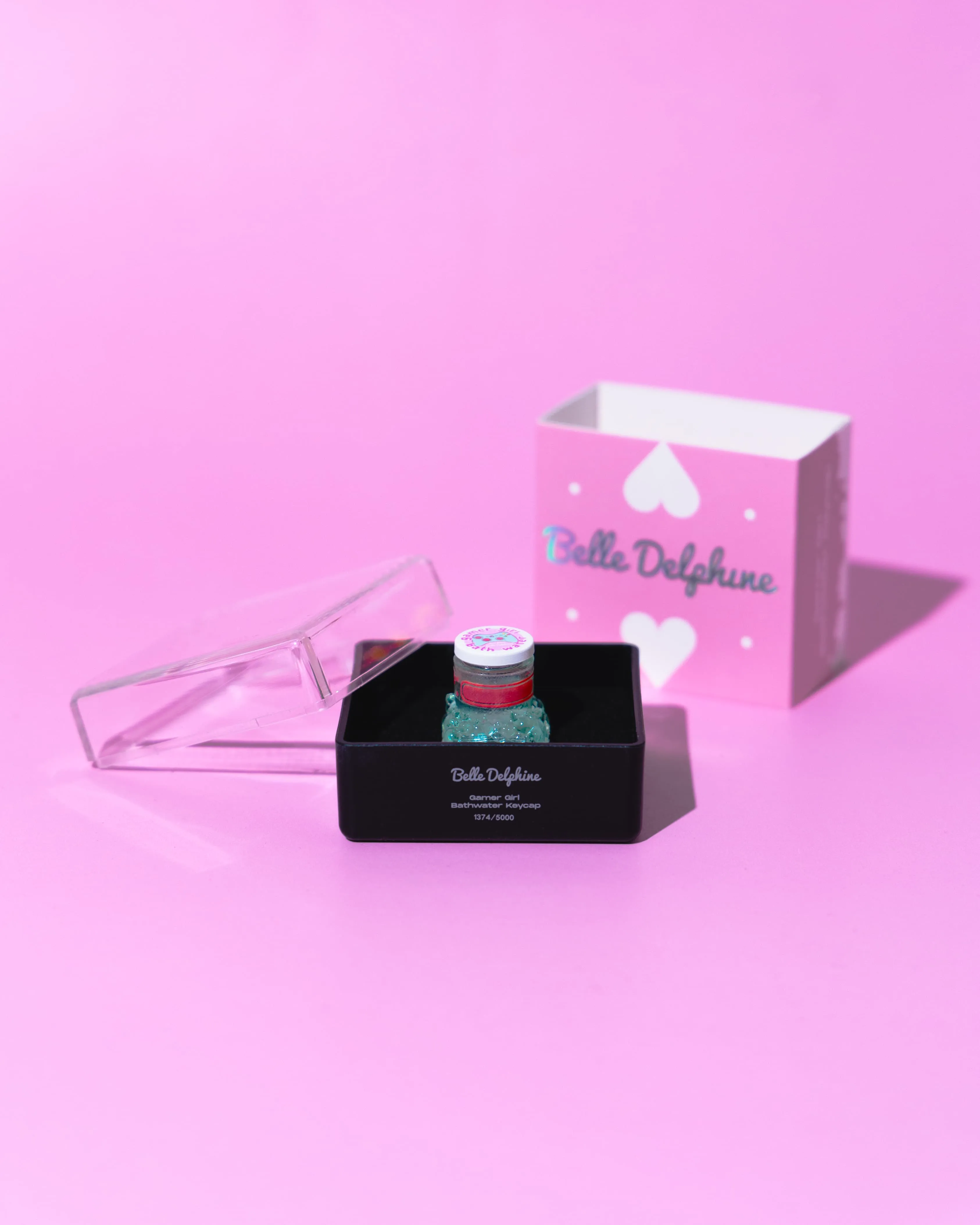 Belle Delphine Bathwater Bottle Keycap