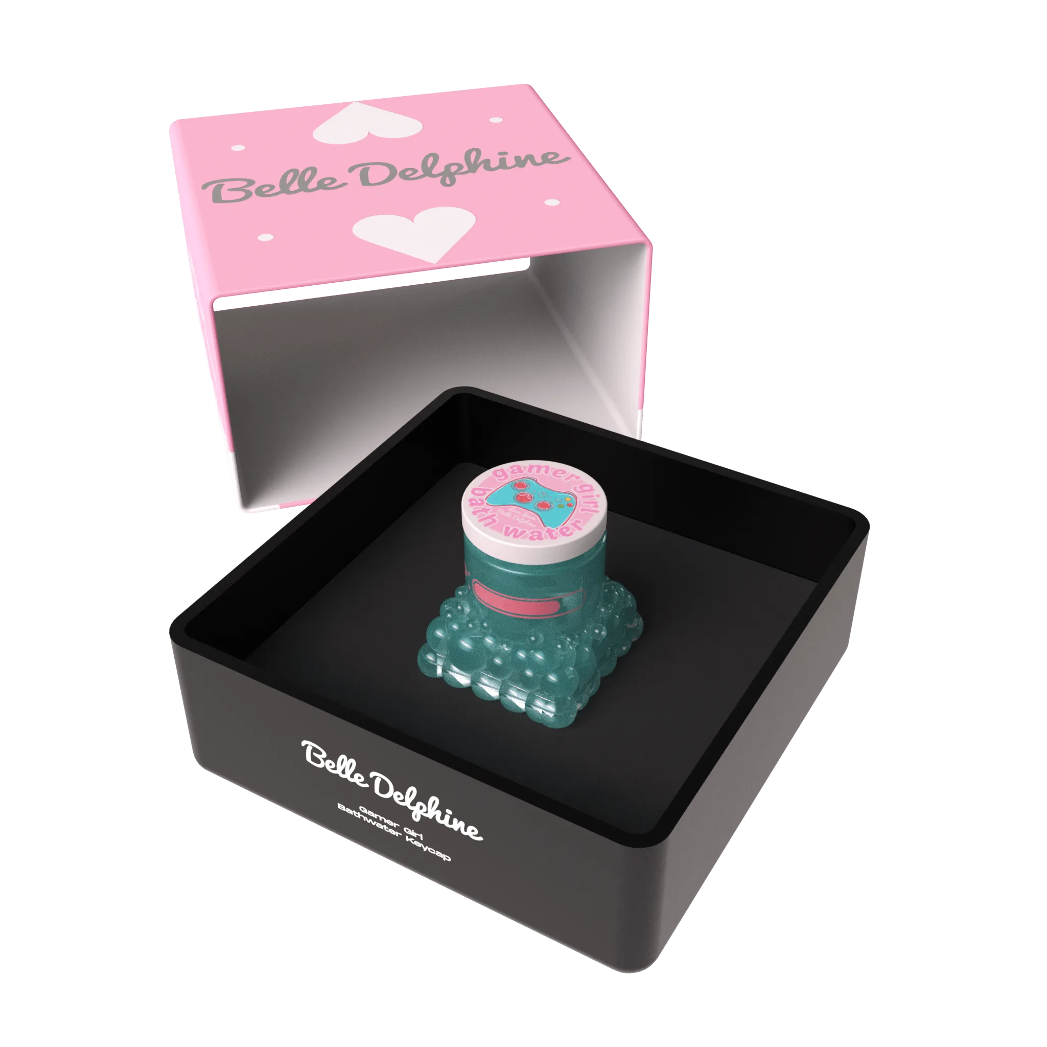 Belle Delphine Bathwater Bottle Keycap