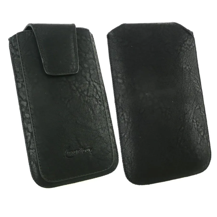 Black Classic Universal Phone Pouch