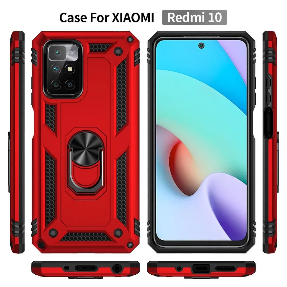 Bofink Combat Xiaomi Redmi 10 case - Red