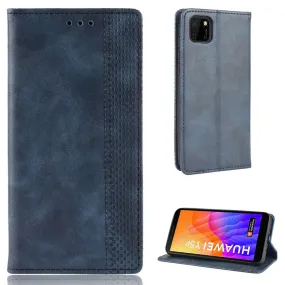 Bofink Vintage Huawei Y5p / Honor 9S leather case - Blue