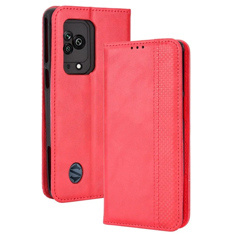 Bofink Vintage Xiaomi Black Shark 5 leather case - Red