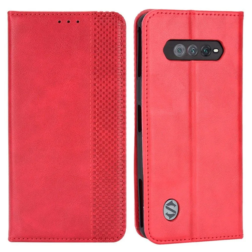 Bofink Vintage Xiaomi Black Shark 5 RS leather case - Red