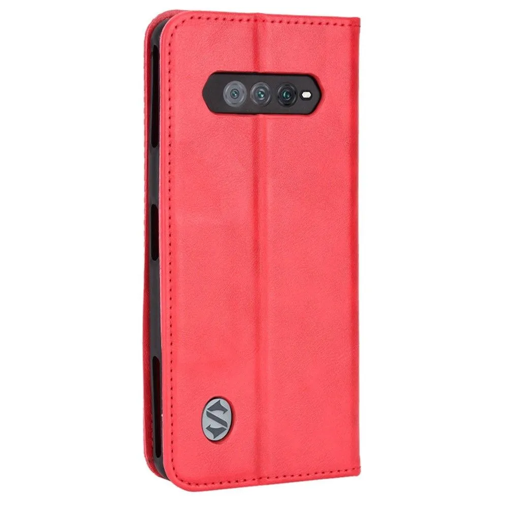 Bofink Vintage Xiaomi Black Shark 5 RS leather case - Red